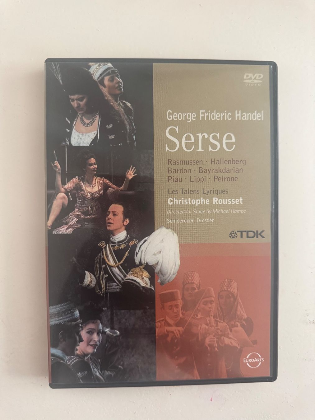 Alle DVDs: SERSE/ GEORGE FRIDERIC HANDEL. (DVD/OPER) – Gebraucht aus Basel von san_2qlq