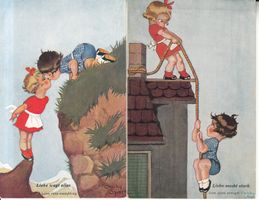 Kitschkarten Chicky Spark 1928