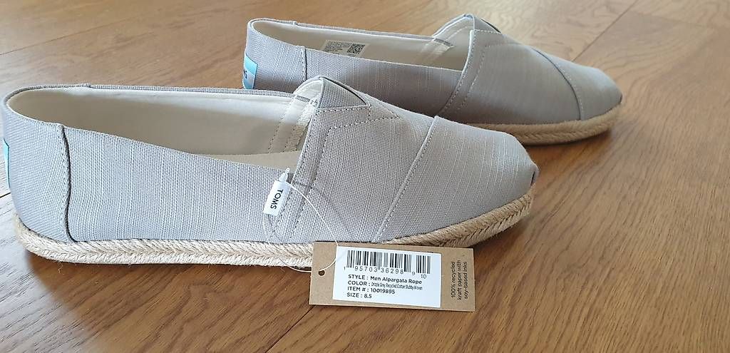 Damenschuhe: Toms Espadrille grau – Gebraucht aus Zollikofen von reuteri06