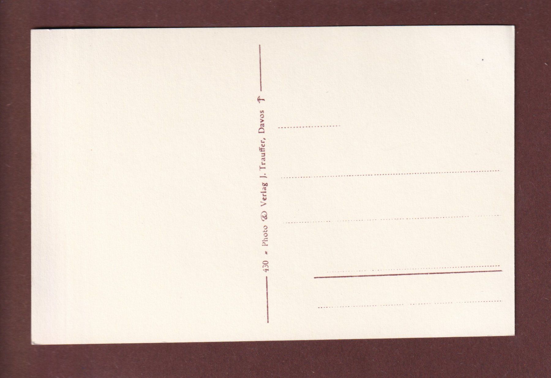 Cartoline postali: DAVOS-PARSENN – Usato da Pully venduto da nicecards 1