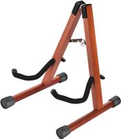 Klassischer hölzerner Gitarrenständer für Akustikgitarre