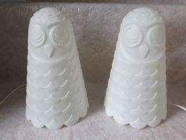 Lampe Eule - 2 Stück, Tischleuchte IKEA Solbo
