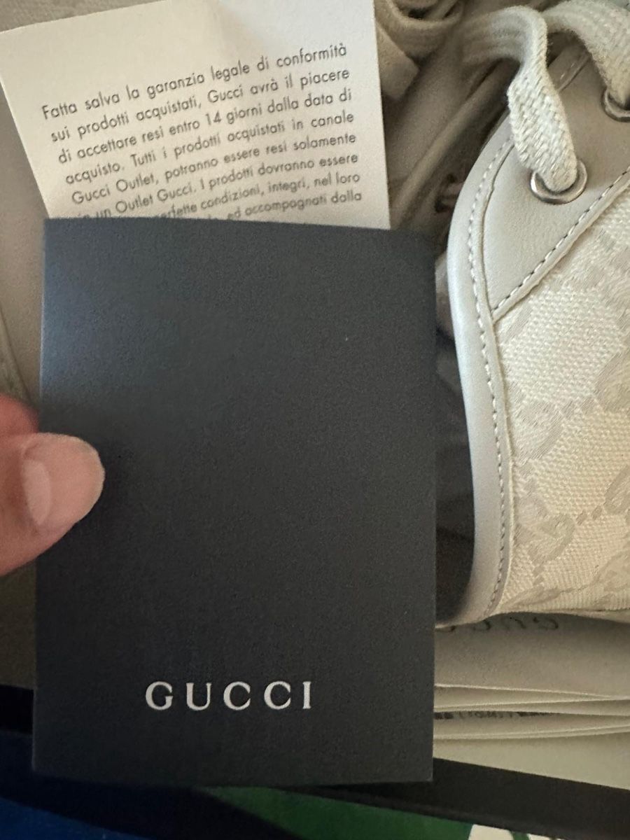 Gucci Scarpe da donna: Authentic Original Gucci sneakers Red Leather GG – Nuovo (secondo la descrizione) da Zürich venduto da sel_tvq7 4