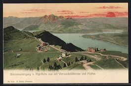 Rigi-Kulm, Blick auf den Vierwaldstätte