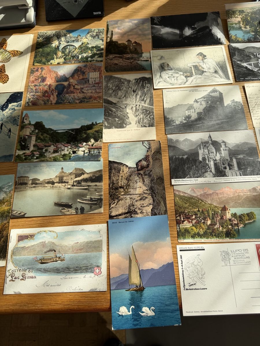 Cartoline postali: 100 AK/PK und Maximumkarten Schweiz ab Alt – Usato da Murgenthal venduto da Tina_4055 1