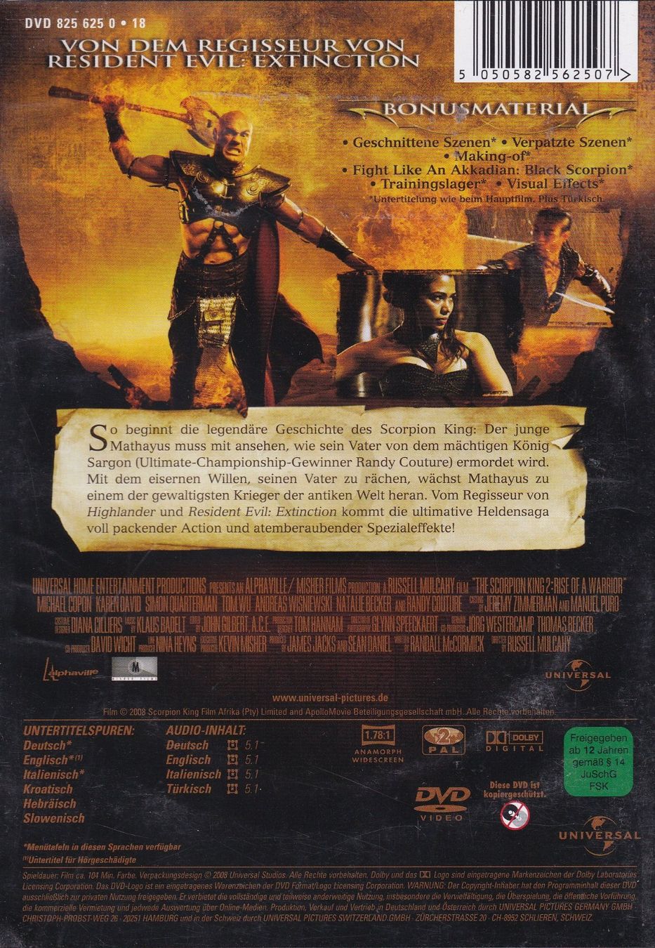 Tutti i DVDs: DVD ab Fr. 1.--, Scorpion King - Aufstieg eines Kriegers – Usato da Lausen venduto da Mondeo10628 1