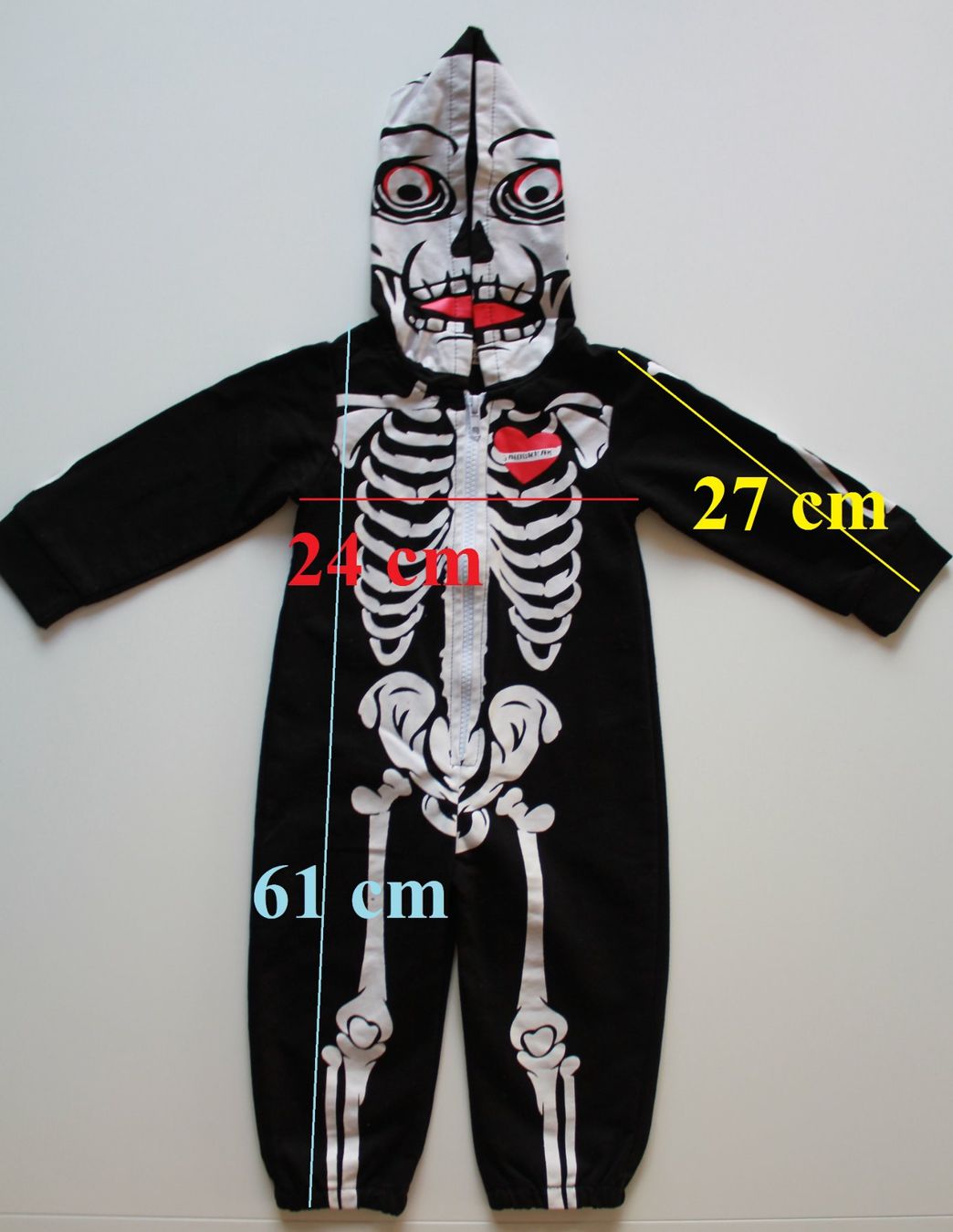 Kostüme: Costume squelette / Skelett t. 6 - 9 mois – Gebraucht aus Peseux von CoolShoping 1
