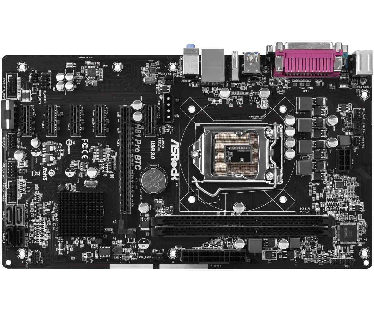 Asrock Schede madri: ASRock H81 Pro BTC Mining Mainboard – Usato da Wettingen venduto da Schabernack_sam 3