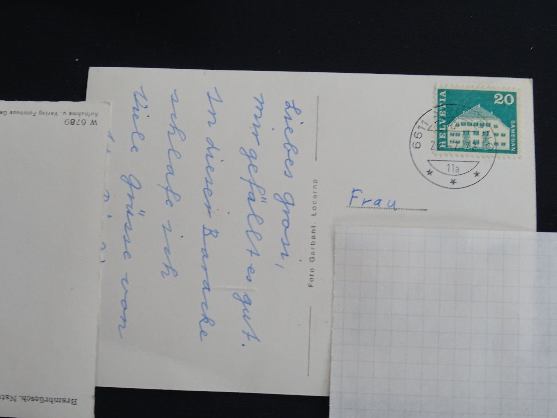 Cartoline postali: Postkarte Arcegno – Usato da Rothrist venduto da heinrich1966 1
