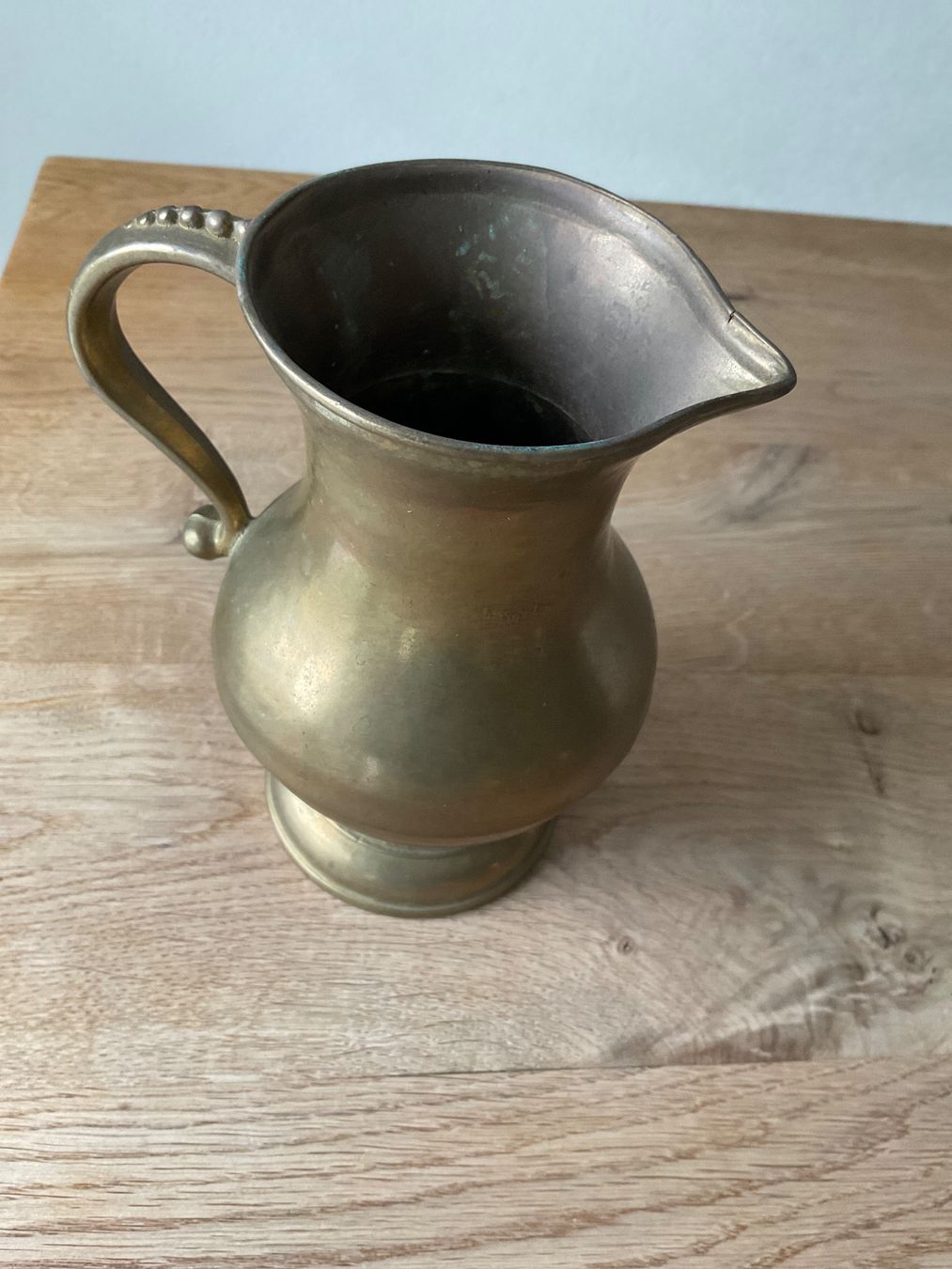 Caraffe: Krug aus Messing, Vintage für Deko oder Vase – Usato da Uhwiesen venduto da cinnaj 1