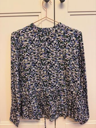 Bluse Blumenmuster
