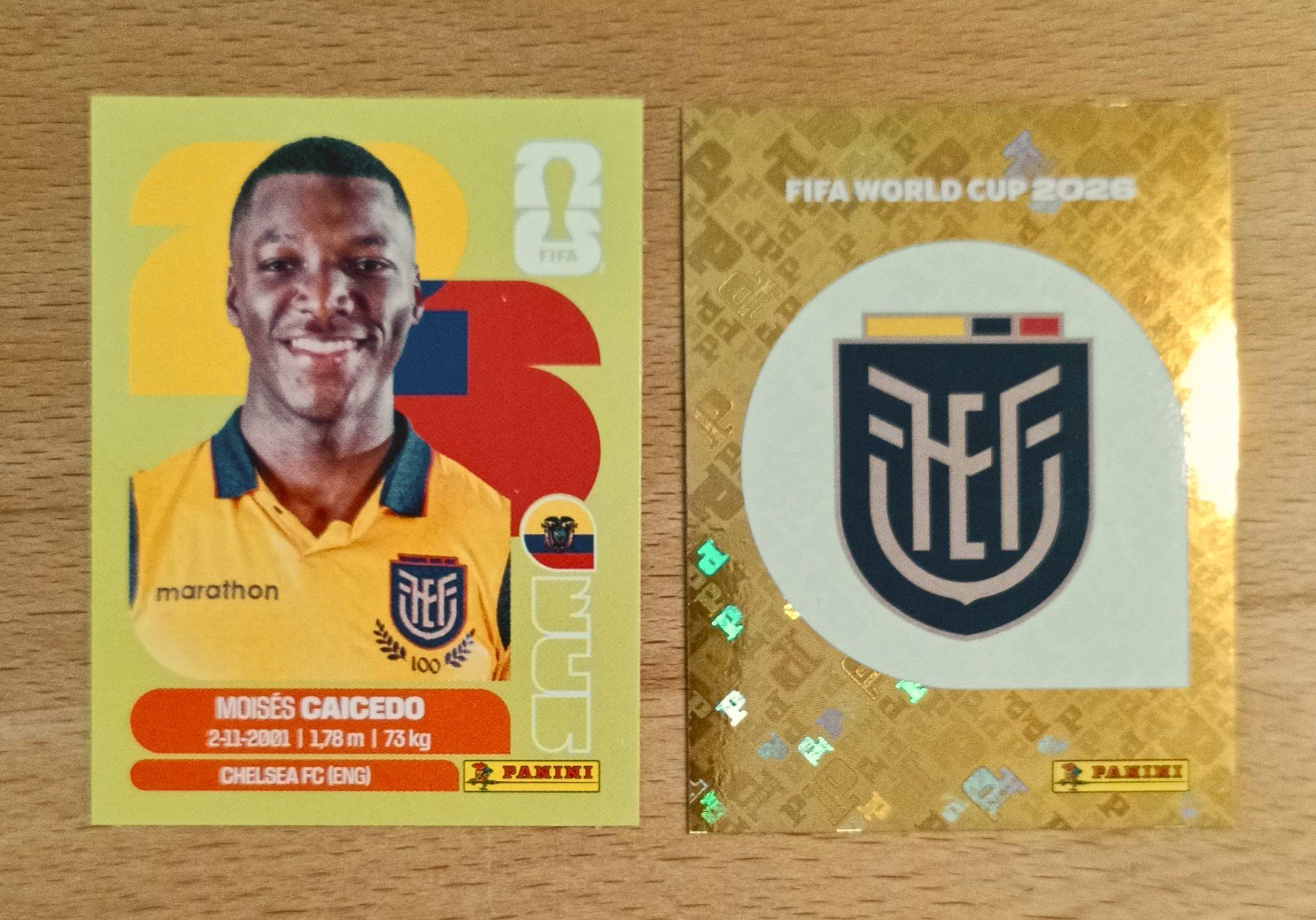 Panini Carte collezionabili: Wm 2026 Panini Ecuador Set – Nuovo (secondo la descrizione) da Bülach venduto da mar_6vfz