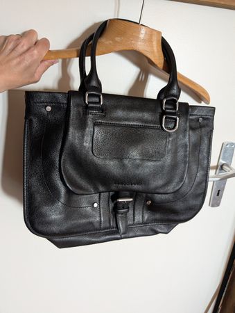 Sac LONGCHAMP cuir noir