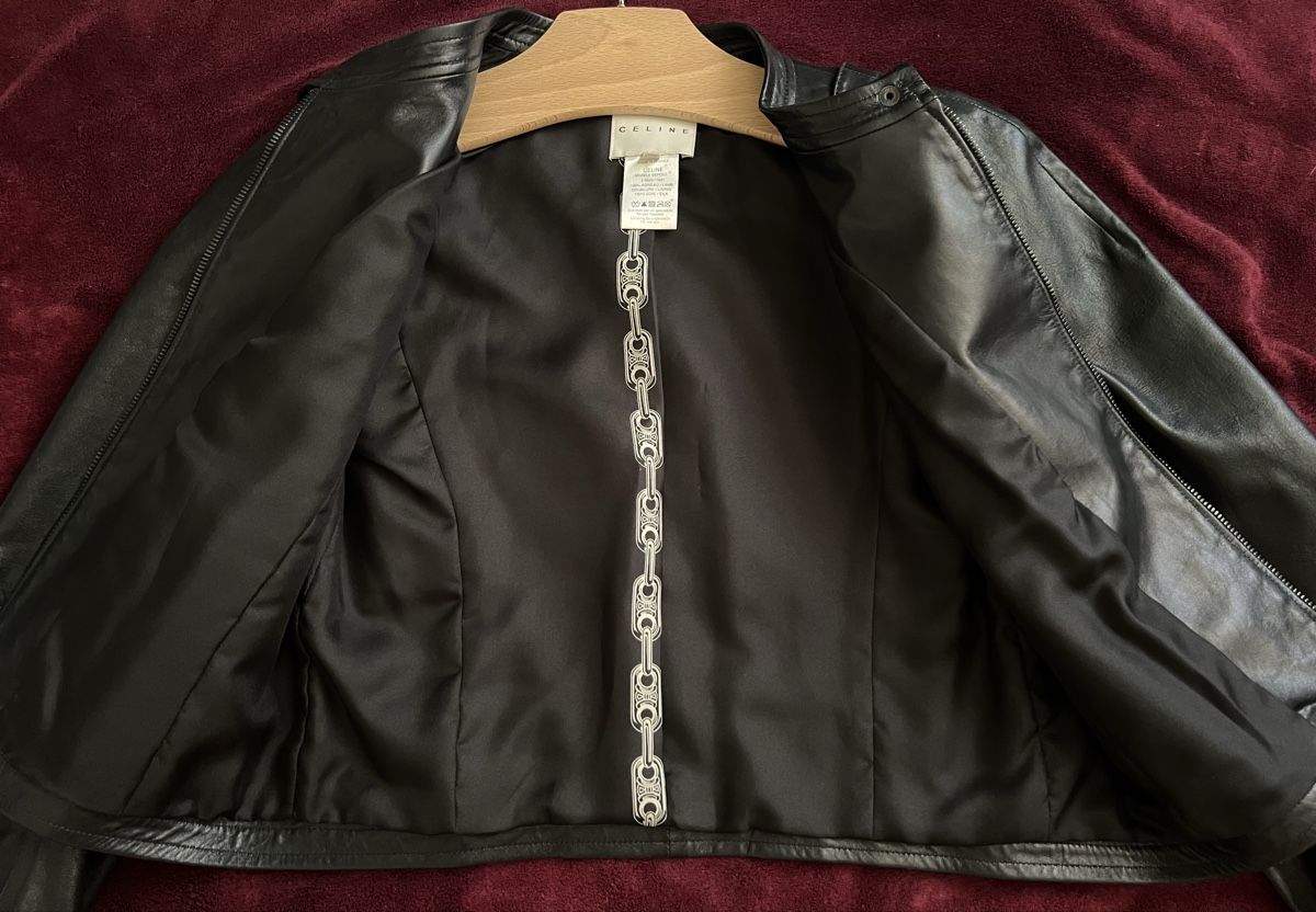 Celine Giacche: CELINE leather jacket  – Nuovo (secondo la descrizione) da Lausanne venduto da NYC67 2
