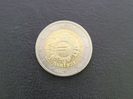 2 EURO 2012 Deutschland - "Ten years of the euro" J