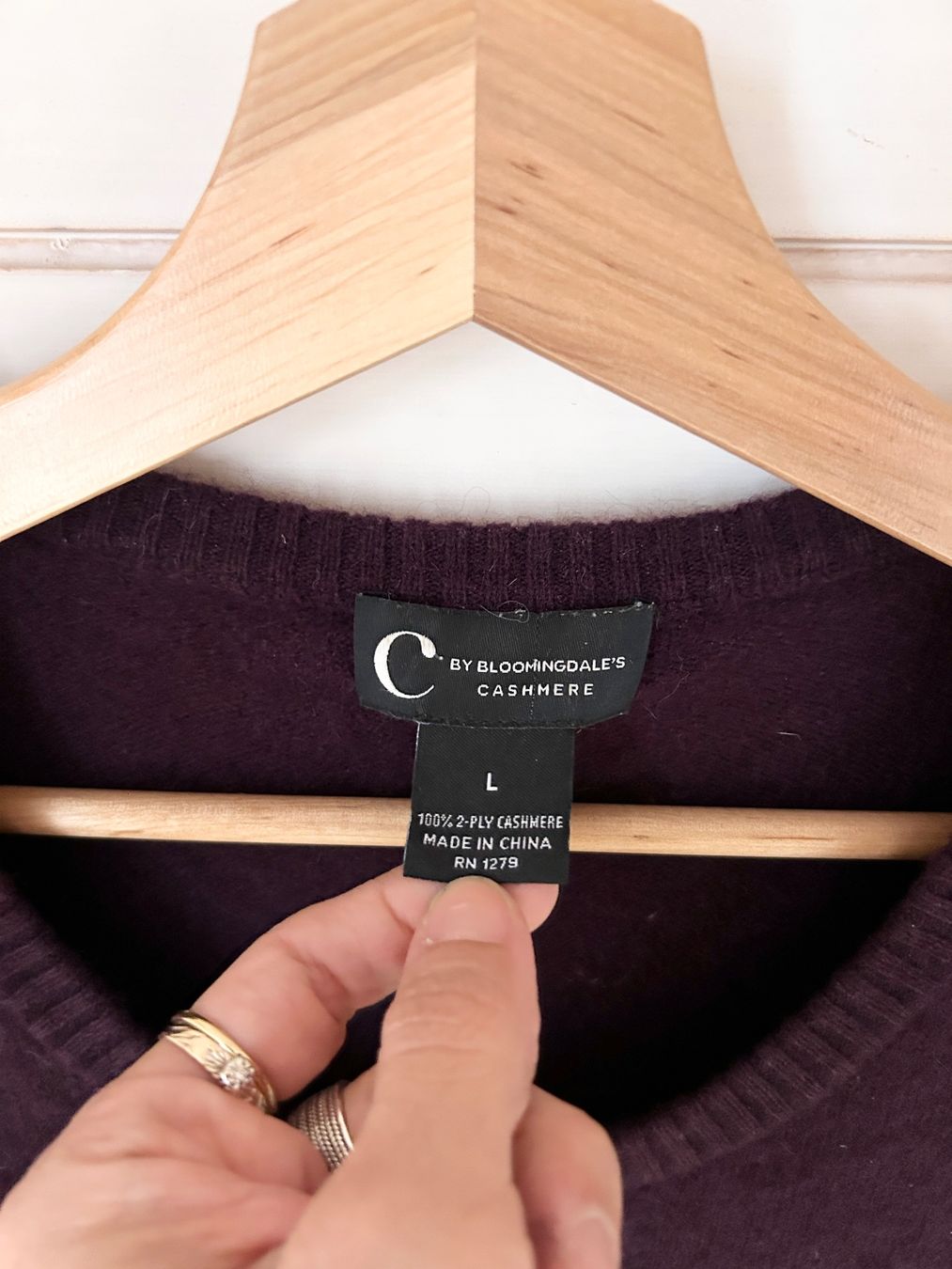 Pullover & Sweatshirts: C Bloomingdale Kaschmir Pullover - Gr. L – Gebraucht aus Illnau von Monkky 3
