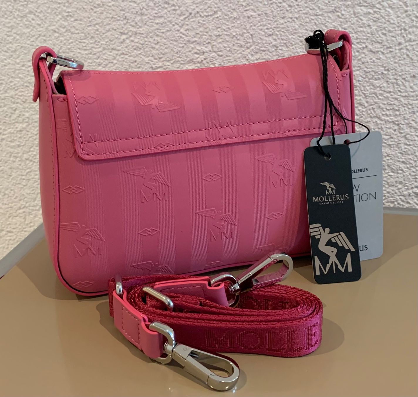 Maison Mollerus Borse da donna: MAISON MOLLERUS Pizy bubble silber, NEU – Nuovo e nell'imballaggio originale da Mettmenstetten venduto da srca 1
