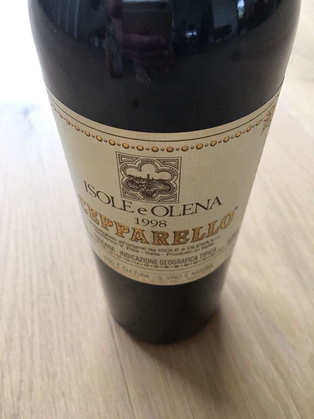Vino: Cepparello 1998 Isole e Olena – Nuovo (secondo la descrizione) da Beinwil am See venduto da isole 2