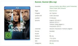 Runner, Runner (Blu-ray)