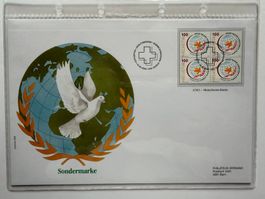 FDC Grossbrief Sondermarke UNO - Menschenrechtsrat 2006 ET