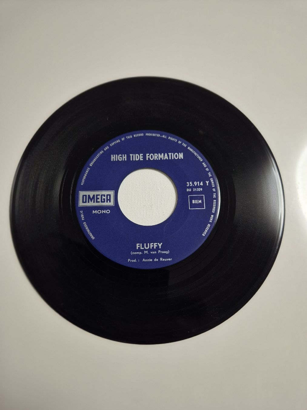 Schallplatten: High Tide Formation -  Fluffy/ White Walls - Single 7 – Neu (gemäss Beschreibung) aus Uster von newwave0 3