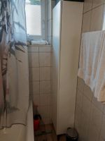 Badezimmer Schrank Kasten Höhe: 193cm mattweiss