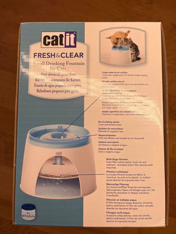 Catit Trinkbrunnen Fresh & Clear, 2L bestellen