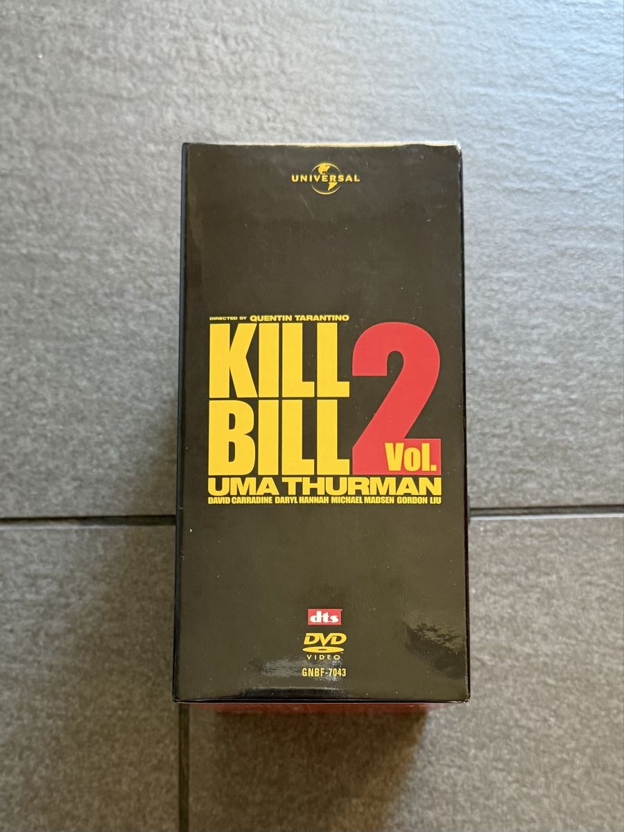 Alle DVDs: Kill Bill Vol.1 & Vol.2 DVD Set Japanisch – Gebraucht aus Zürich von cENS0R 3