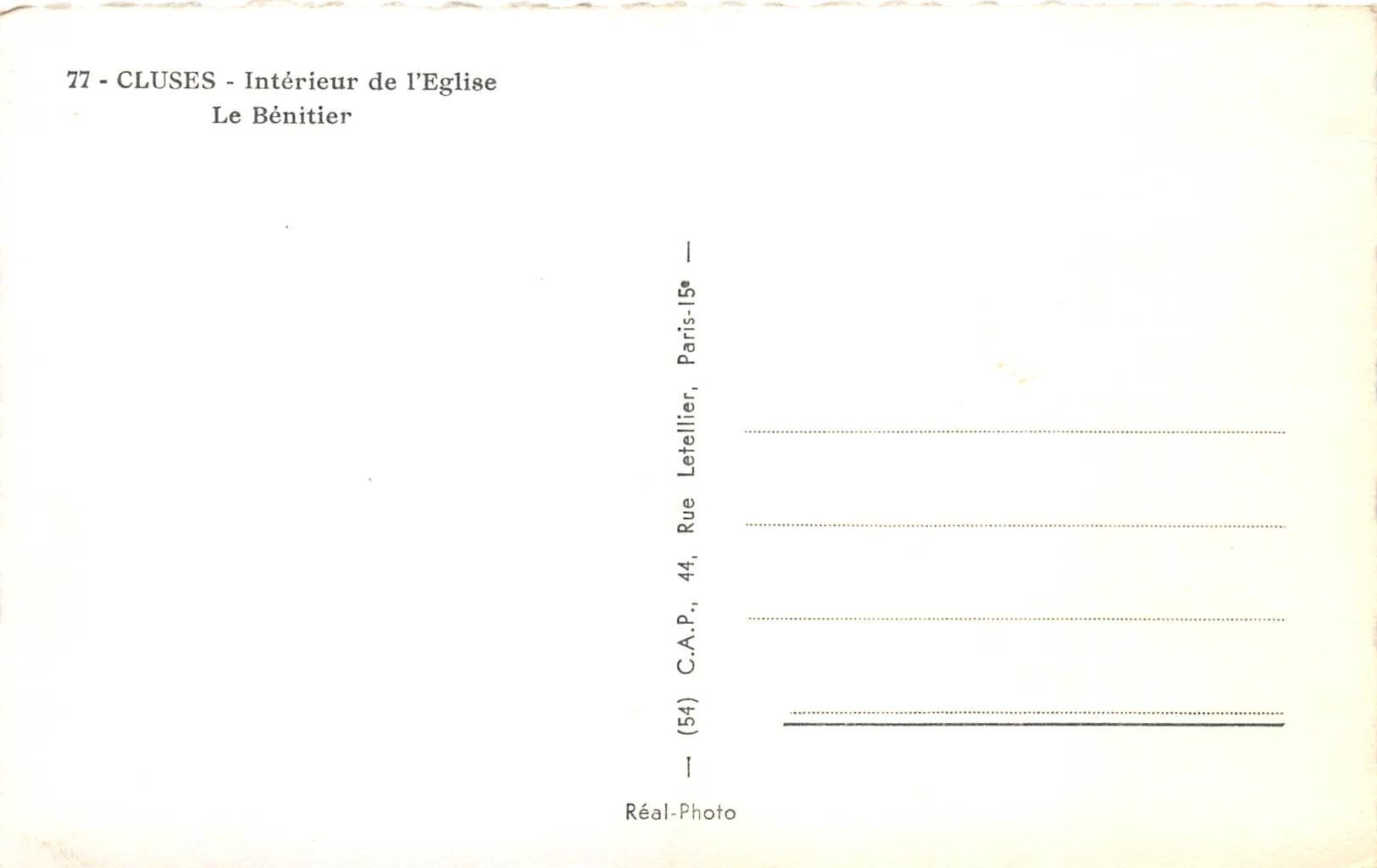 Cartoline postali: 2x Cluses – Usato da Ottikon b.Kemptth. venduto da Neptun1974 3