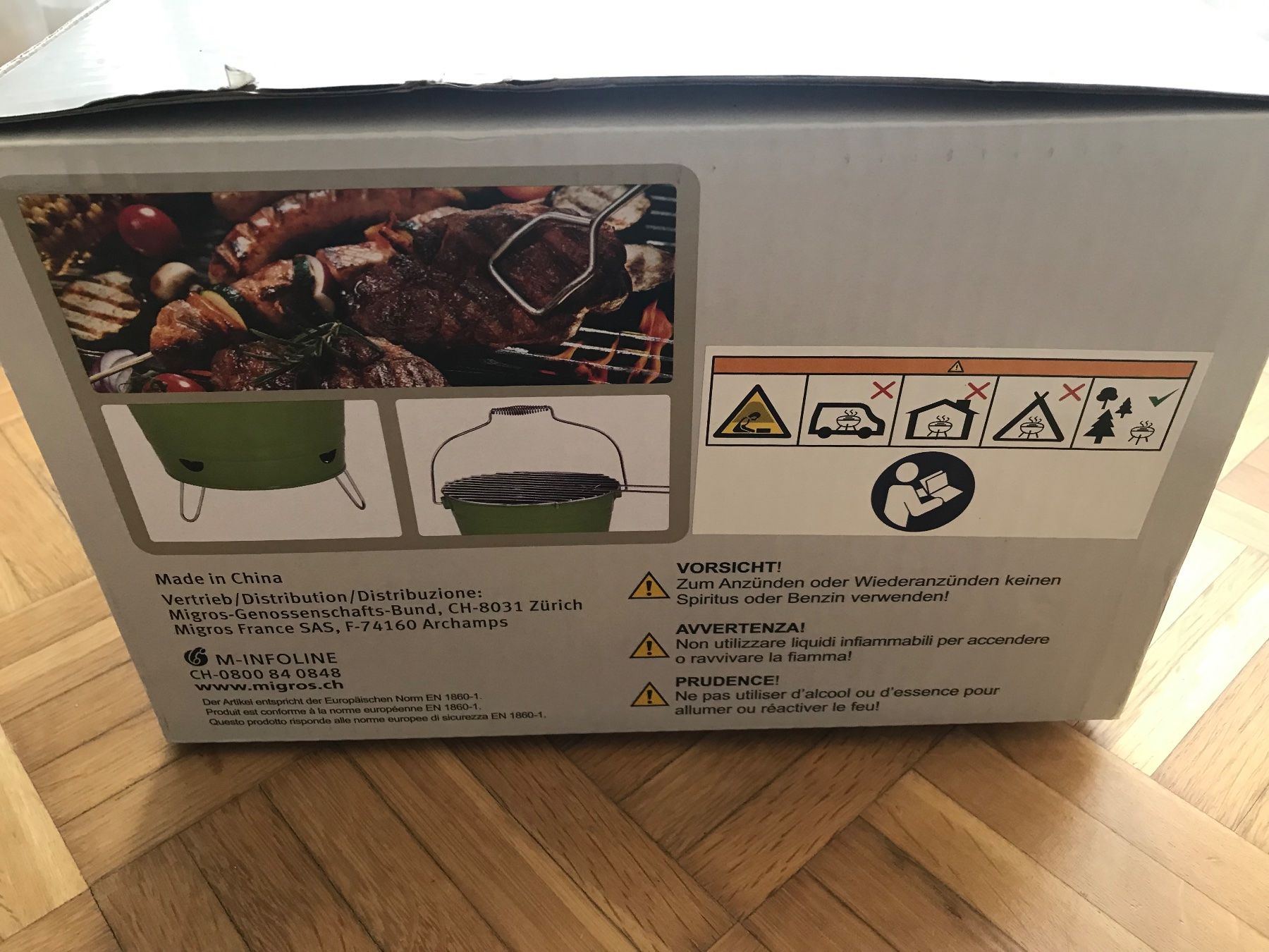 Grils: Grill Grilleimer von Migros NEU – Neuf (Voir description) à Emmenbrücke par Hathor123 1