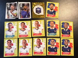Panini FIFA World Cup 2026 Stickers France England Set