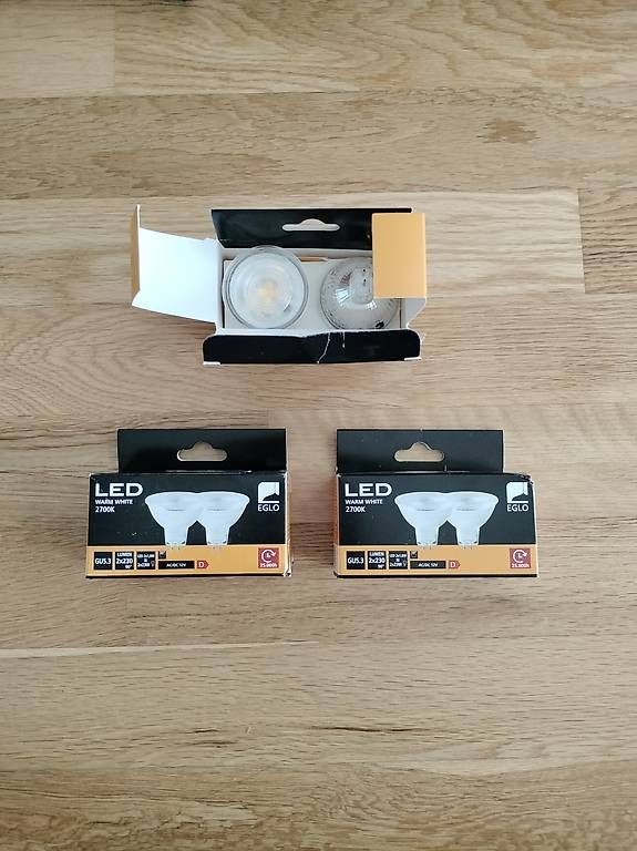 Eglo Lampadari & plafoniere: LED EGLO GU5.3 3X2 Stück Neu – Nuovo e nell'imballaggio originale da Muri AG venduto da goodmood17