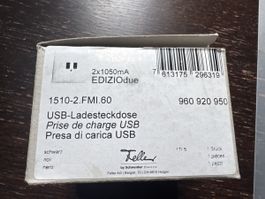 Feller EDIZIOdue USB-Ladesteckdose