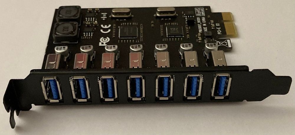 Scheda Di Espansione PCIE USB 3.2 GEN1 A 7 Porte Da 5 Gbps Per PC Desktop - 3