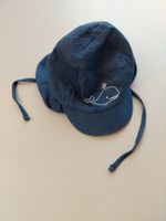 Sonnenhut NEU, Jeansblau, 44 cm