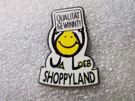 Ansteckpin 29: Loeb Shoppyland - Qualität gewinnt