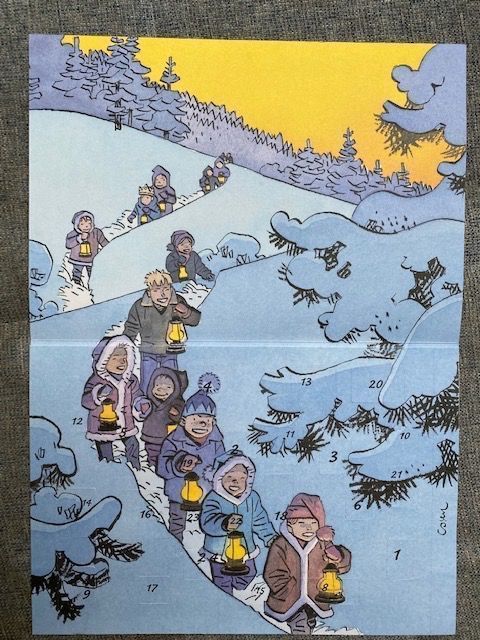 Calendari: Cosey, calendrier de l'avent, Lavigny – Nuovo (secondo la descrizione) da Plan-les-Ouates venduto da Asolo22 2