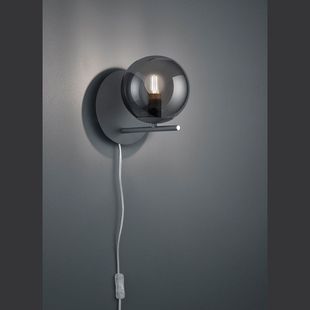Lampade: Wandleuchte, Kugelform, 20 cm x 18 cm – Nuovo (secondo la descrizione) da Kreuzlingen venduto da Smart-Light