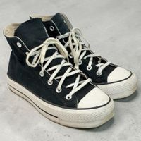 Converse montantes noires. Pointure 41.5