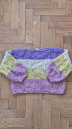 Pullover Sezane x Les Mains de Mamie bunt Grösse 3