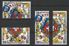 2000 Aus dem Block NABA 2000 St.Gallen II, Vollstempel