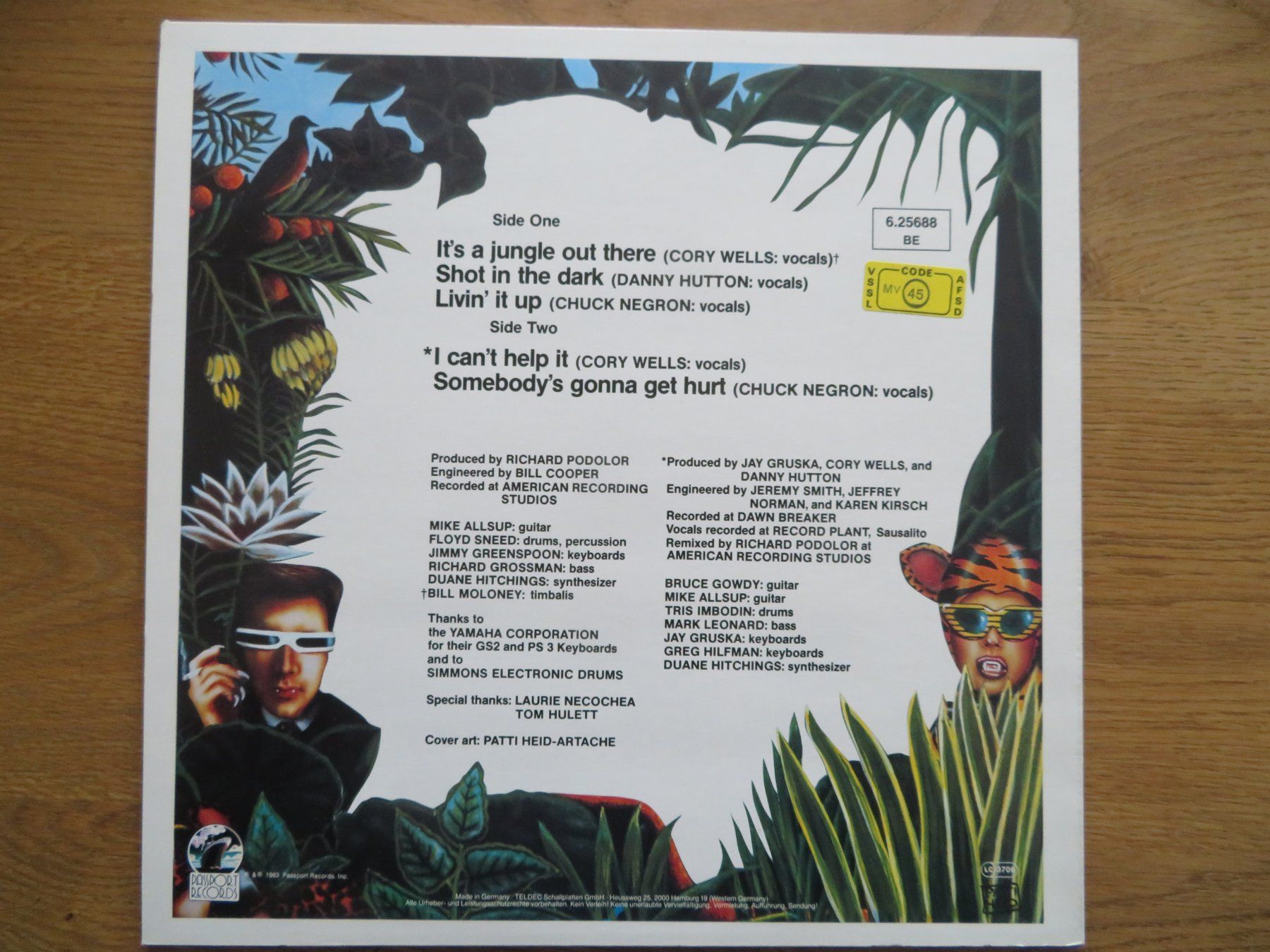 Dischi in vinile: THREE DOG NIGHT ITS A JUNGLE – Nuovo (secondo la descrizione) da Zürich venduto da max_cp5f 1