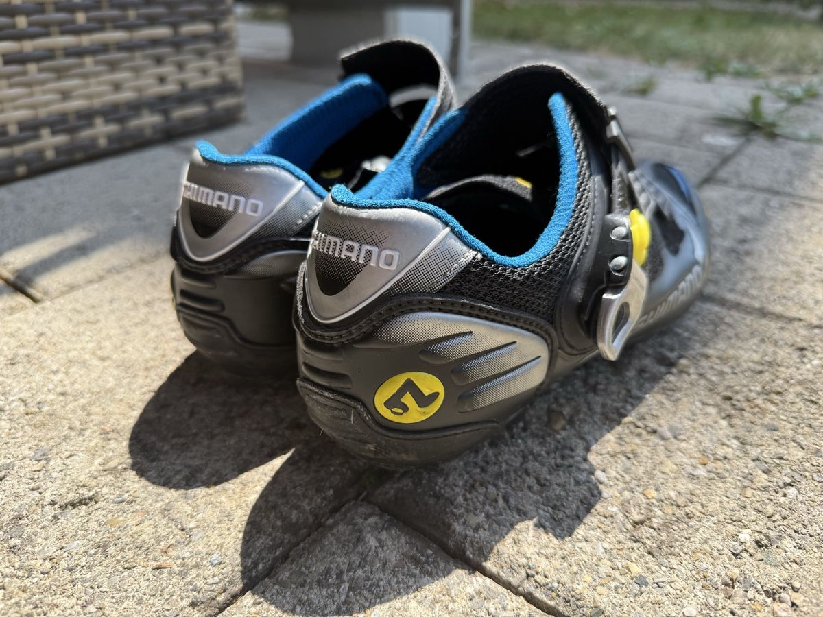 Shimano Chaussures hommes: Shimano Carbon Veloschuhe SPD – D'occasion à Altendorf par 1FrankenJohnny 3