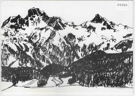Schafberg mit Piz Landquart