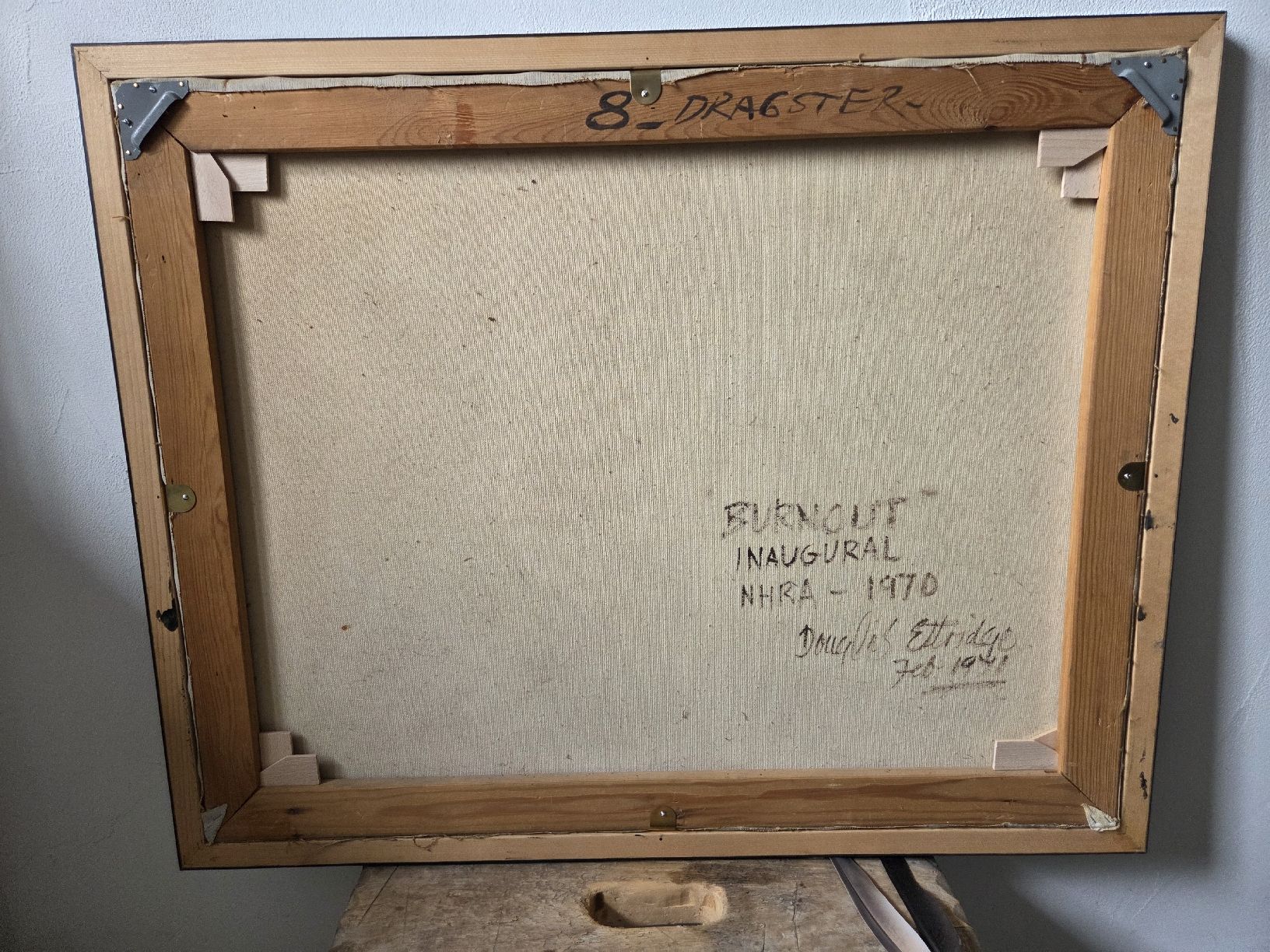 Gemälde: Bild Leinwand Ettridge Drugster – Gebraucht aus Uesslingen von 1Atelier 5