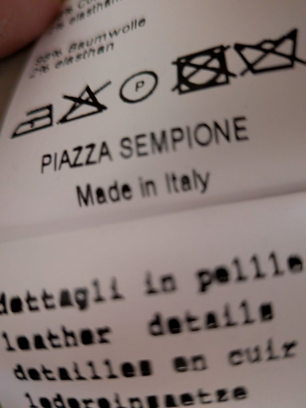 Giacche: Blazer Piazza Sempione – Usato da Emmen venduto da magelan 3