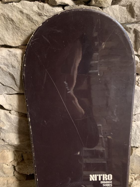 Snowboard mit Bindung 4