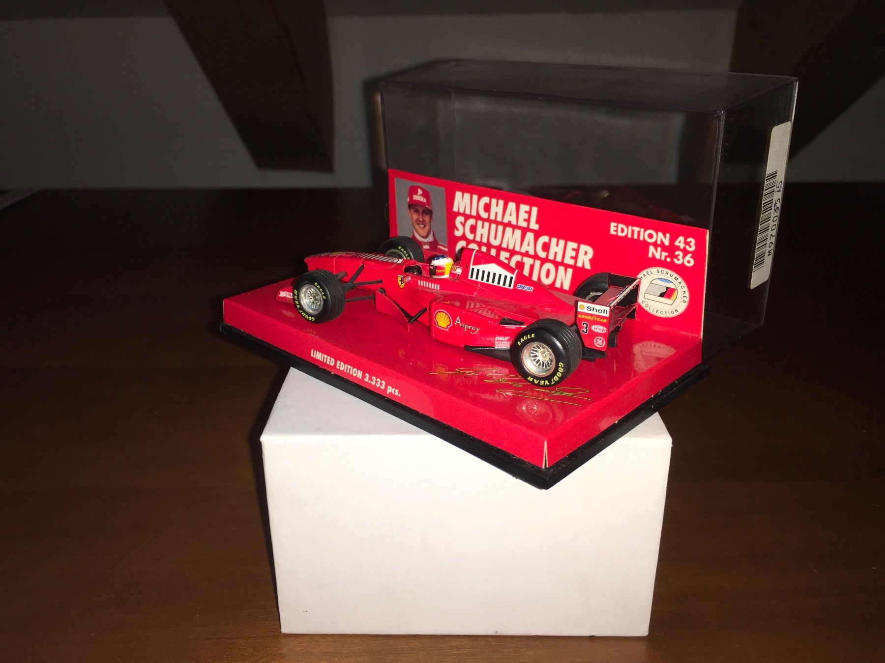 Minichamps Modellini d'auto: F1 Ferrari Launch 1998 M. Schumacher 1/43 – Nuovo (secondo la descrizione) da Wohlen AG venduto da PrivatSammlung 1