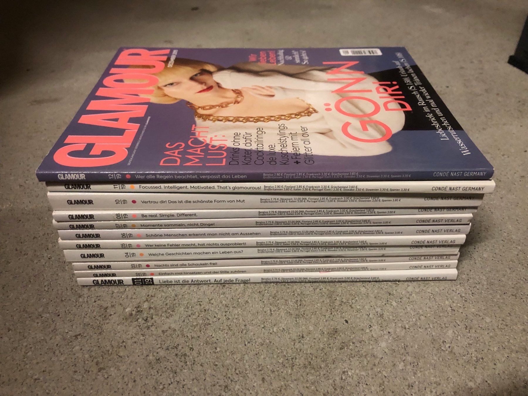 Riviste & Magazine: Sammlung Glamour Hefte 80Stk. – Usato da Rämismühle venduto da dragon90_1