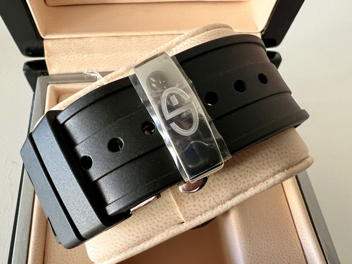 Orologi: EDMOND Spray Automatic, 44mm, Patented crown prot., SRP 1460 – Nuovo e nell'imballaggio originale da Le Mont-sur-Lausanne venduto da LycaGallery 6